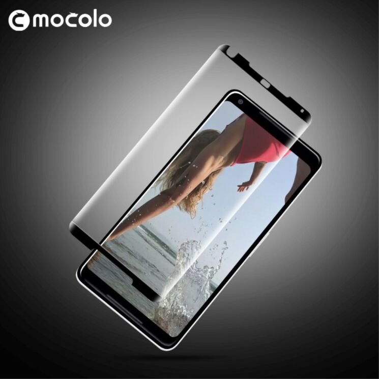 Защитное стекло MOCOLO 3D Curved Full Size для Google Pixel 2 XL - Black: фото 9 из 9