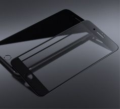 Защитное стекло MOCOLO 3D Silk Print для iPhone 7 / iPhone 8 / iPhone SE 2 / 3 (2020 / 2022) - Black: фото 1 из 7
