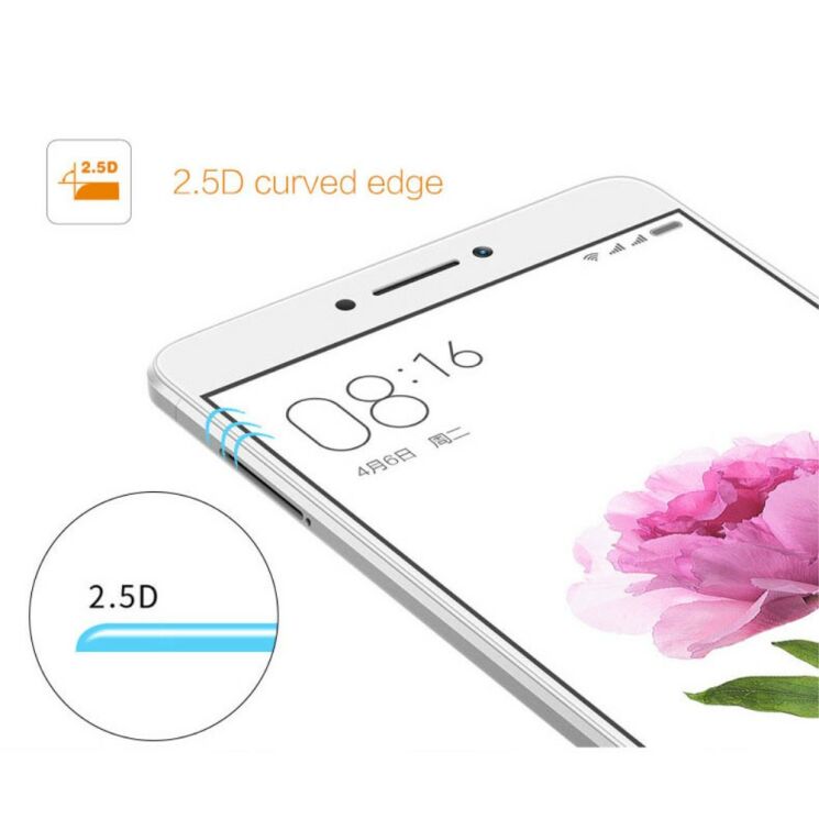 Защитное стекло MOCOLO 3D Silk Print для Xiaomi Mi Max 2 - Black: фото 6 из 6