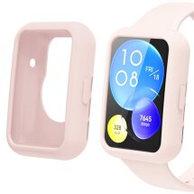Защитный чехол Deexe Color Frame для Huawei Watch Fit 2 - Pink: фото 1 из 6