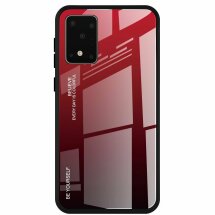 Защитный чехол Deexe Gradient Color для Samsung Galaxy S20 Plus (G985) - Red: фото 1 из 12