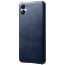 Захисний чохол Deexe Leather Back Cover для Samsung Galaxy A05 (A055) - Blue: фото 1 з 4