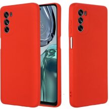 Захисний чохол Deexe Silicone Case для Motorola Moto G62 - Red: фото 1 з 7