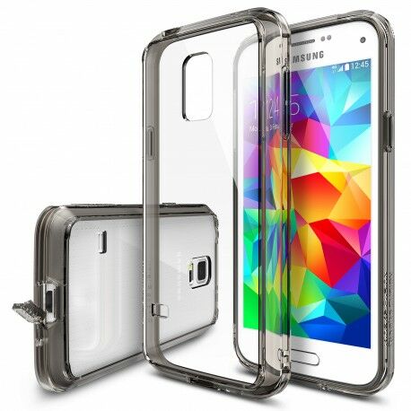 Защитный чехол RINGKE Fusion для Samsung Galaxy S5 mini - Smoke Black: фото 1 из 6