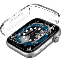 Защитный чехол Spigen (SGP) Thin Fit (FW) для Apple Watch 40 mm / SE 40 mm - Crystal Clear: фото 1 из 9
