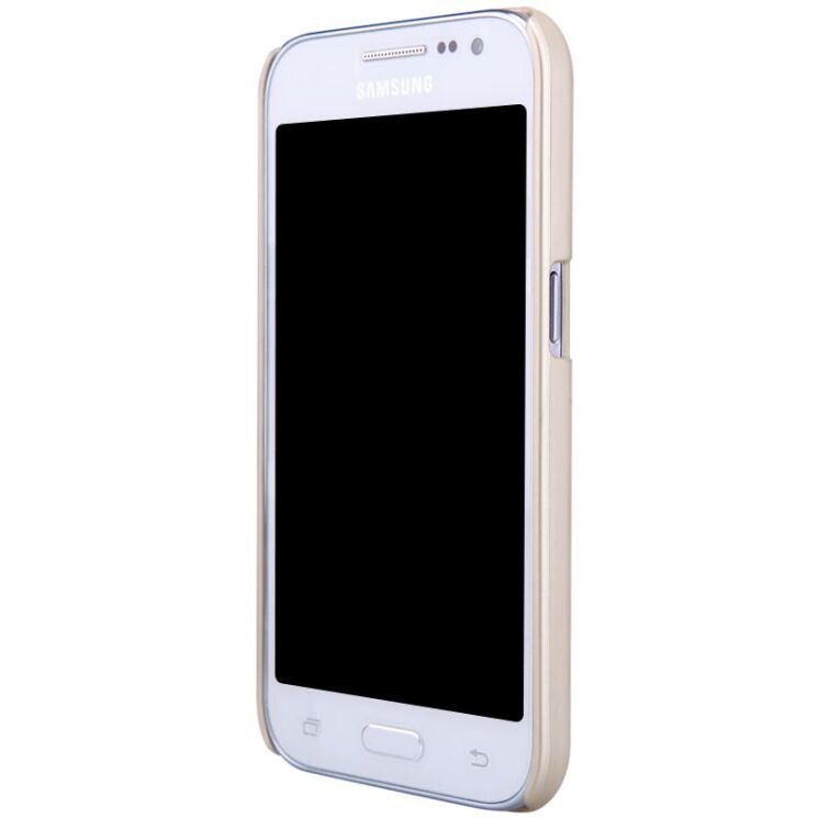 Пластиковая накладка NILLKIN Frosted Shield для Samsung Galaxy Core Prime (G360/361) - Gold: фото 4 з 14