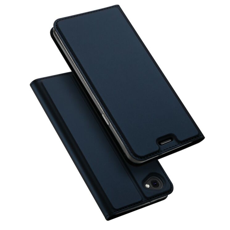 Чехол-книжка DUX DUCIS Skin Pro для LG Q6 - Dark Blue: фото 1 из 25