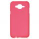 Силиконовая накладка Deexe Frosted Case для Samsung Galaxy J7 (J700) / J7 Neo (J701) - Red (110551R). Фото 1 из 6
