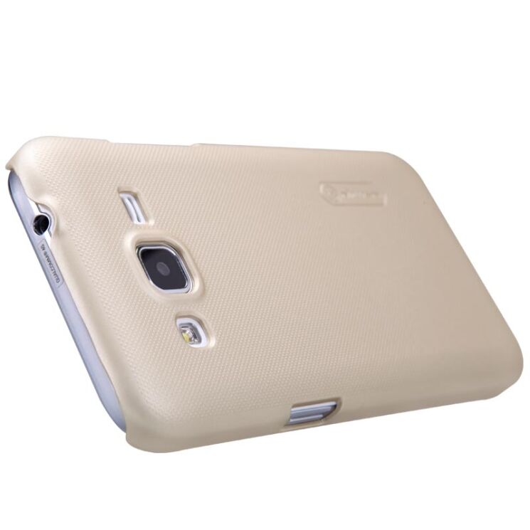 Пластиковая накладка NILLKIN Frosted Shield для Samsung Galaxy Core Prime (G360/361) - Gold: фото 5 з 14