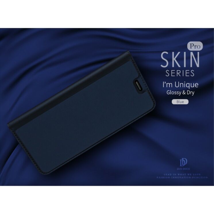 Чохол-книжка DUX DUCIS Skin Pro для LG Q6 - Dark Blue: фото 7 з 25