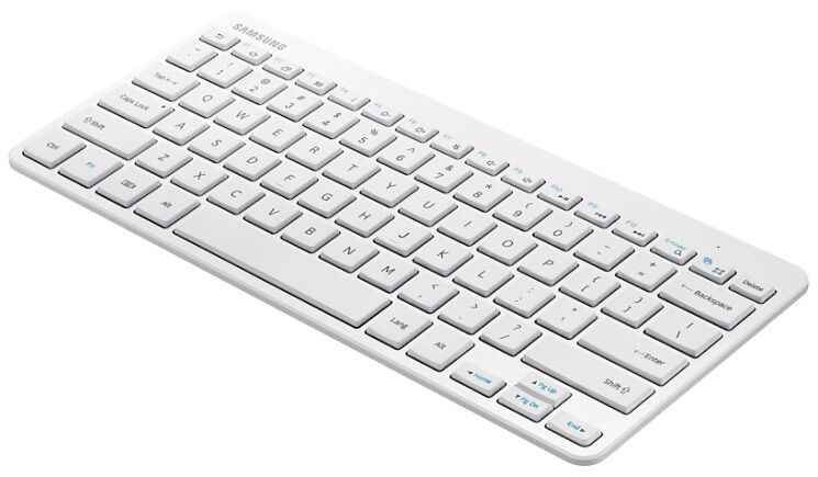 Ультракомпактна клавіатура Samsung для планшетів та смартфонів EJ-BT230RWEGRU: фото 2 з 6