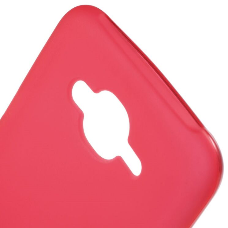 Силиконовая накладка Deexe Frosted Case для Samsung Galaxy J7 (J700) / J7 Neo (J701) - Red: фото 5 из 6