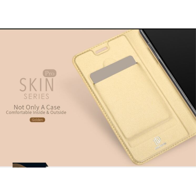 Чехол-книжка DUX DUCIS Skin Pro для LG Q6 - Gold: фото 10 из 25