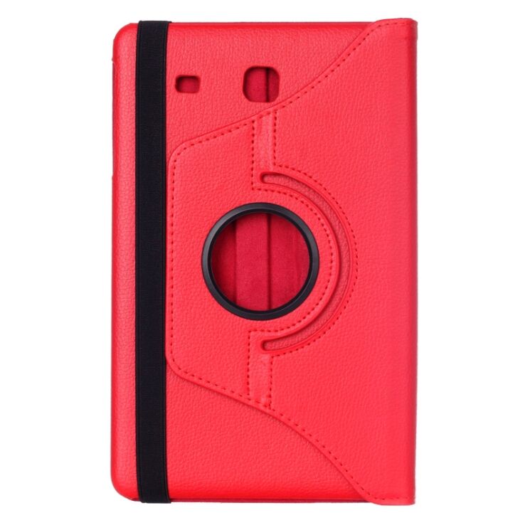 Чохол з обертальним механізмом Deexe Rotation для Samsung Galaxy Tab E 9.6 (T560/561) - Red: фото 4 з 6