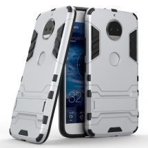 Защитный чехол UniCase Hybrid для Motorola Moto G5s Plus - Silver: фото 1 из 2