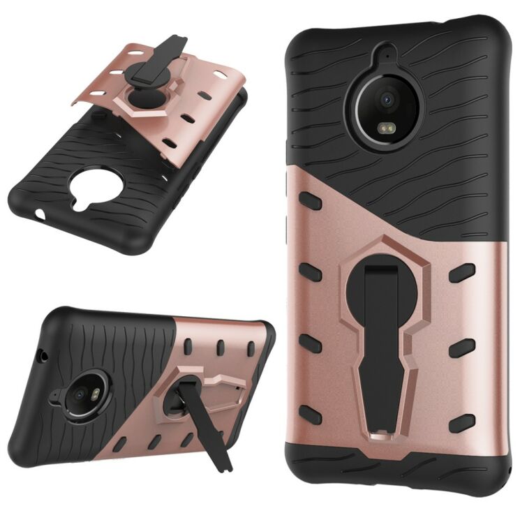 Защитный чехол UniCase Armor для Motorola Moto E Plus / E4 Plus - Pink: фото 2 из 10