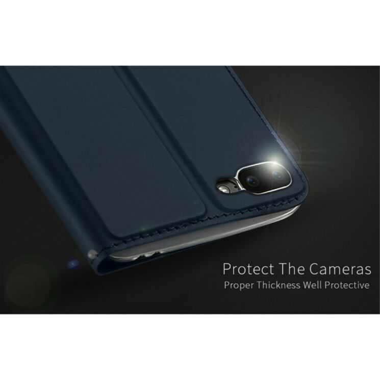 Чехол-книжка DUX DUCIS Skin Pro для Asus ZenFone 4 Max (ZC554KL) - Dark Blue: фото 12 из 15