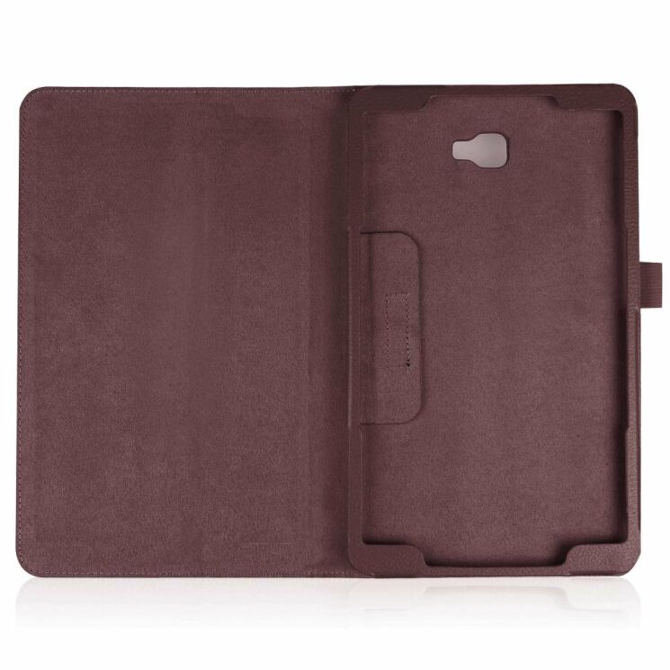 Чехол Deexe Book Type для Samsung Galaxy Tab A 10.1 (T580/585) - Brown: фото 6 из 6