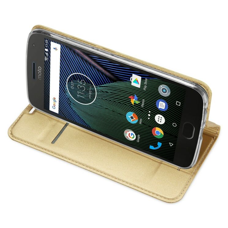 Чохол DUX DUCIS Skin Pro для Motorola Moto G5 - Gold: фото 5 з 12