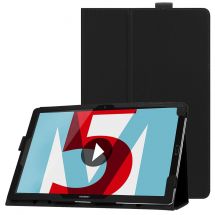 Чохол-книжка Deexe Book Type для Huawei MediaPad M5 10 - Black: фото 1 з 7