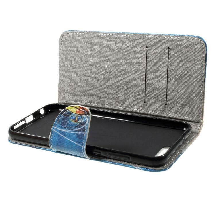 Чохол-книжка Deexe Color Wallet для Asus ZenFone 4 (ZE554KL) - Blue Butterfly: фото 5 з 5
