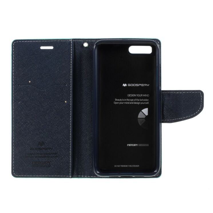 Чехол-книжка MERCURY Fancy Diary для Xiaomi Mi6 - Turquoise: фото 6 из 6