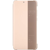 Чехол-книжка Smart View Flip Cover для Huawei P20 Pro - Pink: фото 1 из 3