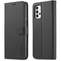 Чохол LC.IMEEKE Wallet Case для Samsung Galaxy A32 (А325) - Black: фото 1 з 13