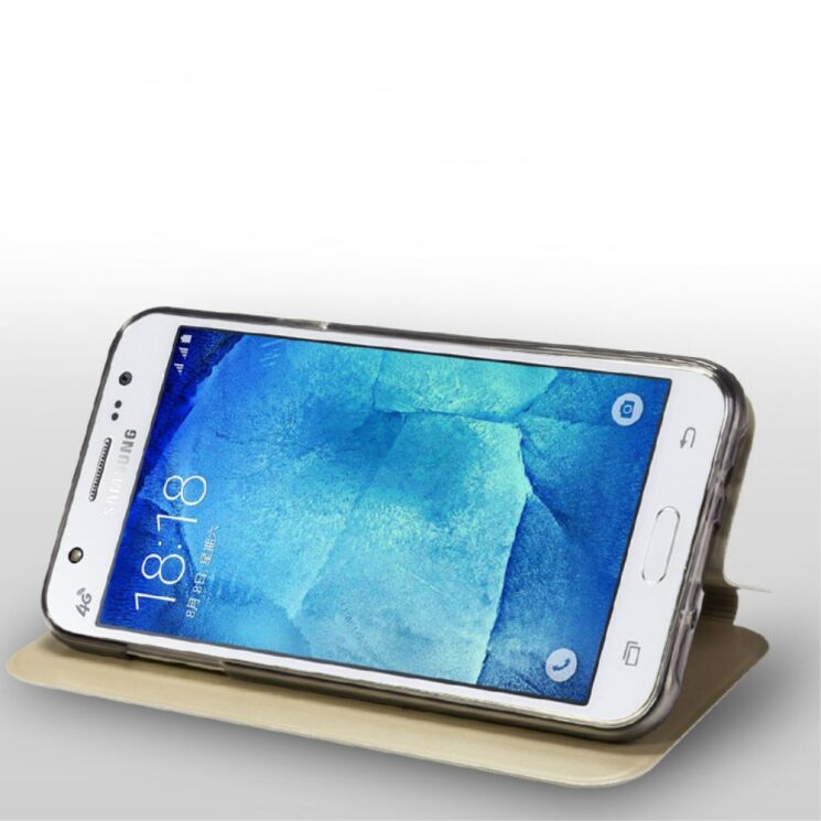 Чехол MOFI Flip Cover для Samsung Galaxy J7 (J700) / J7 Neo (J701) - Turquoise: фото 9 из 9