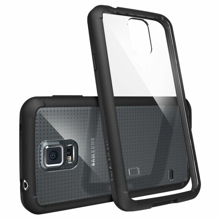 Чохол Ringke Fusion для Samsung Galaxy S5 (G900) - Black: фото 1 з 7