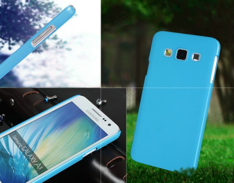 Пластиковая накладка Deexe Hard Shell для Samsung Galaxy A3 (A300) - Violet: фото 5 з 6