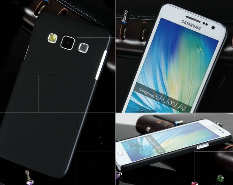 Пластиковая накладка Deexe Hard Shell для Samsung Galaxy A3 (A300) - Violet: фото 6 из 6