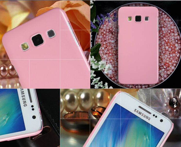 Пластиковая накладка Deexe Hard Shell для Samsung Galaxy A3 (A300) - Violet: фото 4 из 6