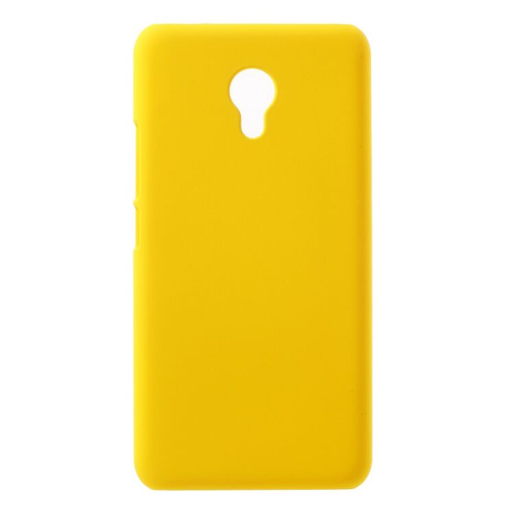 Пластиковый чехол Deexe Hard Shell для Meizu M5 - Yellow: фото 1 из 4