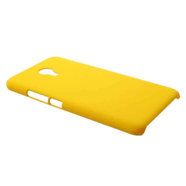 Пластиковий чохол Deexe Hard Shell для Meizu M5 - Yellow: фото 3 з 4