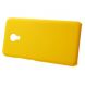 Пластиковий чохол Deexe Hard Shell для Meizu M5 - Yellow (144506Y). Фото 2 з 4