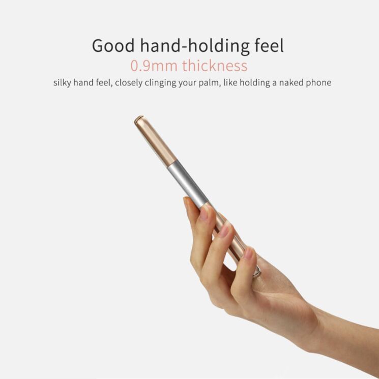 Пластиковий чохол LENUO Silky Touch для Xiaomi Redmi Note 4 - Black: фото 7 з 14
