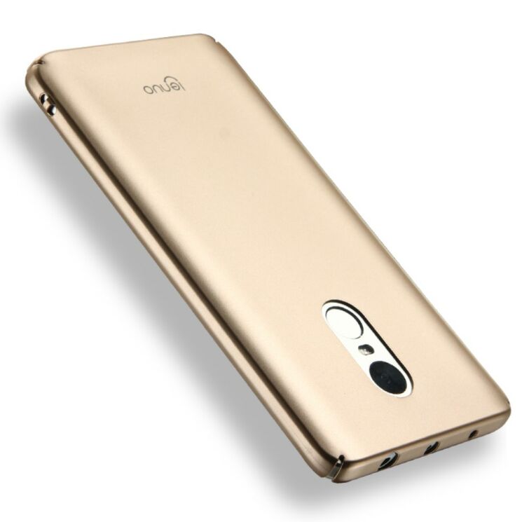 Пластиковый чехол LENUO Silky Touch для Xiaomi Redmi Note 4 - Gold: фото 4 из 14