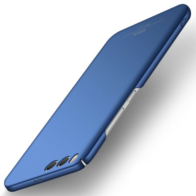 Пластиковый чехол MSVII Hard Case для Xiaomi Mi6 - Blue: фото 2 из 9