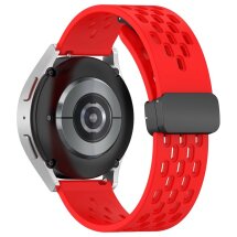 Ремінець Deexe Astra Strap для годинників з шириною кріплення 22мм - Red: фото 1 з 11