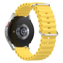 Ремінець Deexe Ocean Strap для годинників з шириною кріплення 20 мм - Yellow: фото 1 з 9