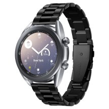 Ремешок Spigen (SGP) Modern Fit для Samsung Galaxy Watch 3 (41mm) / Watch 4 (40/44mm) / Watch 4 Classic (42/46mm) - Black: фото 1 из 13