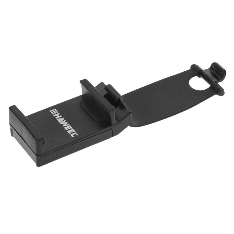 Універсальний тримач на кермо для смартфонів HAWEEL Steering Holder - Black: фото 4 з 11