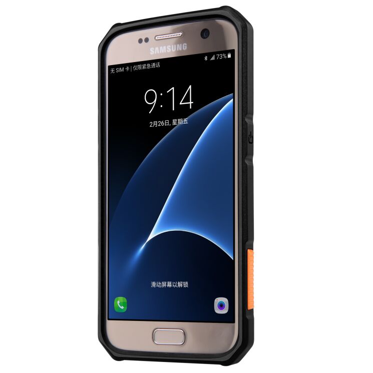 Защитная накладка NILLKIN Defender II для Samsung Galaxy S7 (G930) - Orange: фото 4 из 20