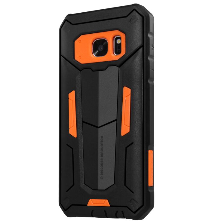 Защитная накладка NILLKIN Defender II для Samsung Galaxy S7 (G930) - Orange: фото 5 из 20