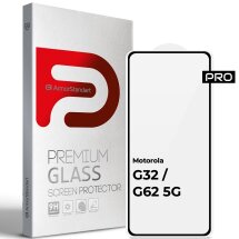 Защитное стекло ArmorStandart Pro 5D для Motorola Moto G32 - Black: фото 1 из 6