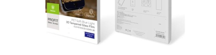 Защитное стекло BASEUS 3D Full Glass для iPhone 6/6s - Black: фото 18 из 18