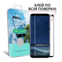 Захисне скло MakeFuture 3D FullGlue Cover для Samsung Galaxy S9+ (G965) - Black: фото 1 з 6