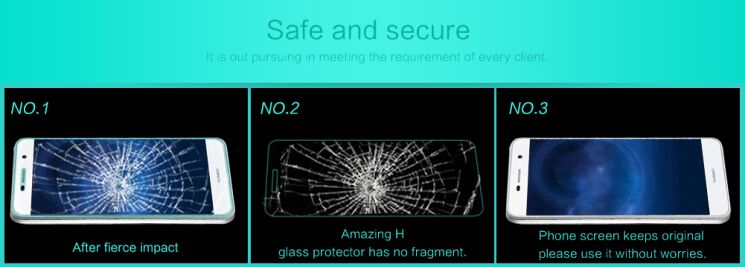 Защитное стекло NILLKIN Amazing H для Huawei Y6 Pro: фото 10 из 14