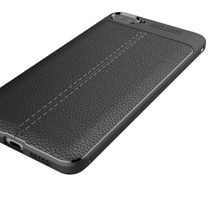 Захисний чохол Deexe Leather Cover для Asus ZenFone 4 Max (ZC554KL) - Gray: фото 8 з 11